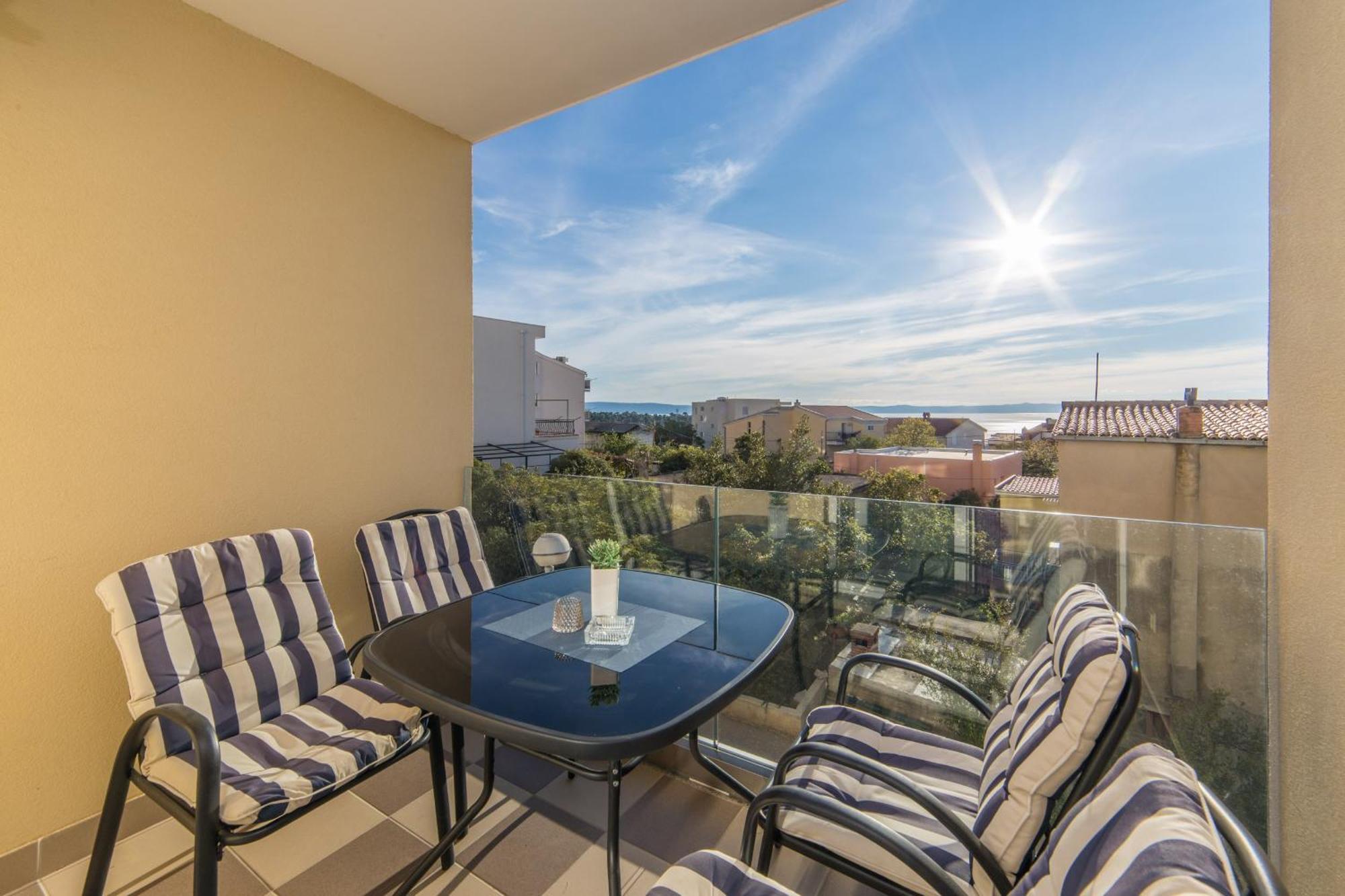 Apartments Crystal ماكارسكا الغرفة الصورة